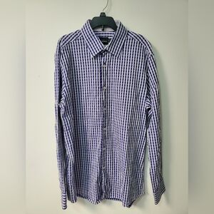 Parc 81 Checked Button Down Shirt